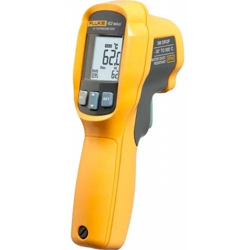 Fluke 62MAX CAL Infrared Thermometer with calibration certificate